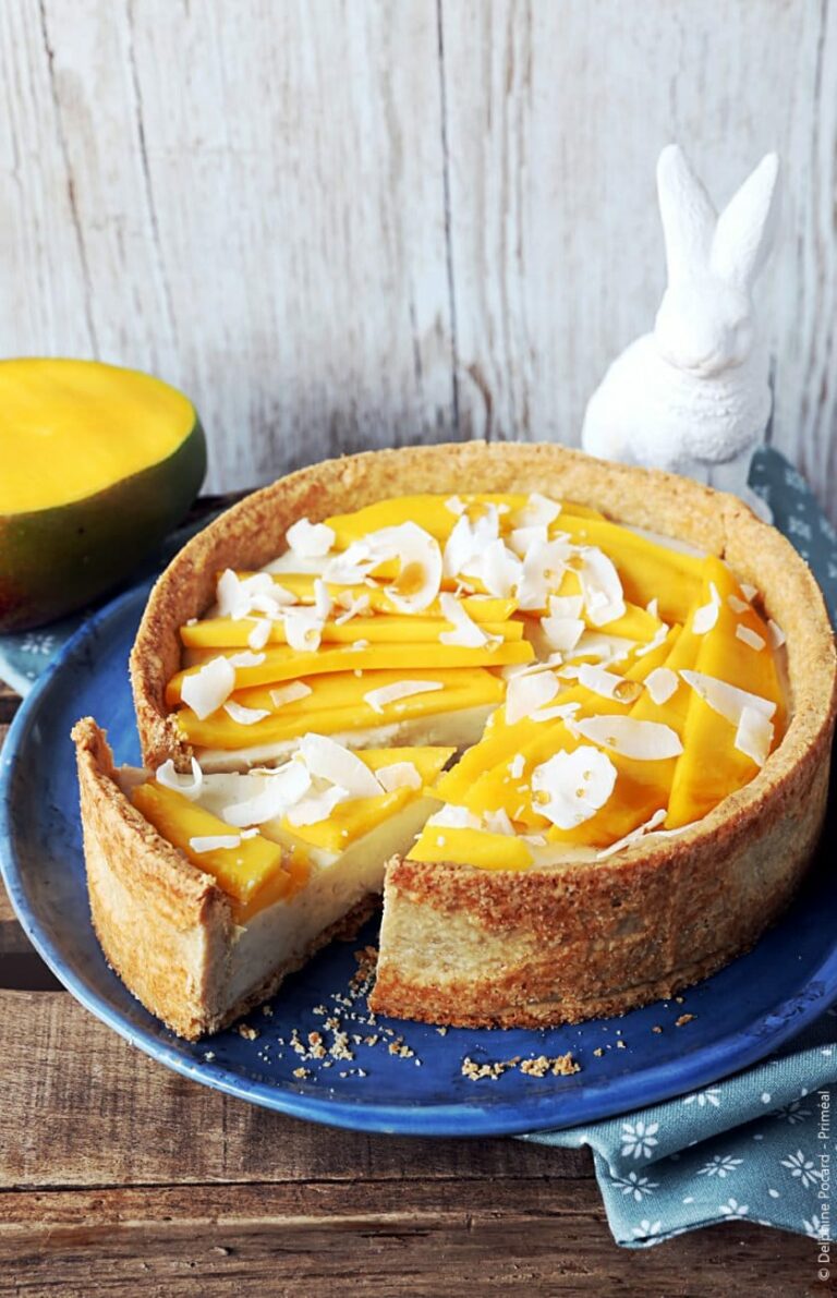 Tarte coco & mangue