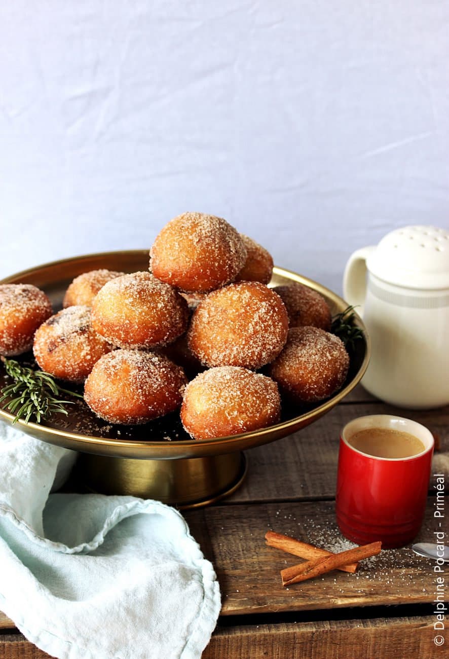 Beignets balls à la cannelle