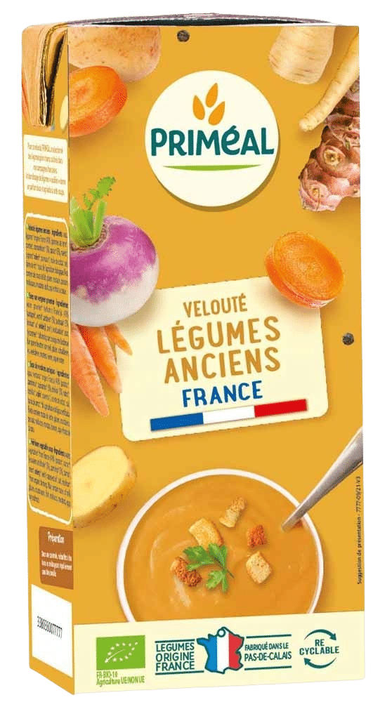 VELOUTE DE LEGUMES ANCIENS FRANCE 33CL Prim al Produits Bio VELOUTE DE LEGUMES ANCIENS FRANCE 33CL Prim al Produits Bio
