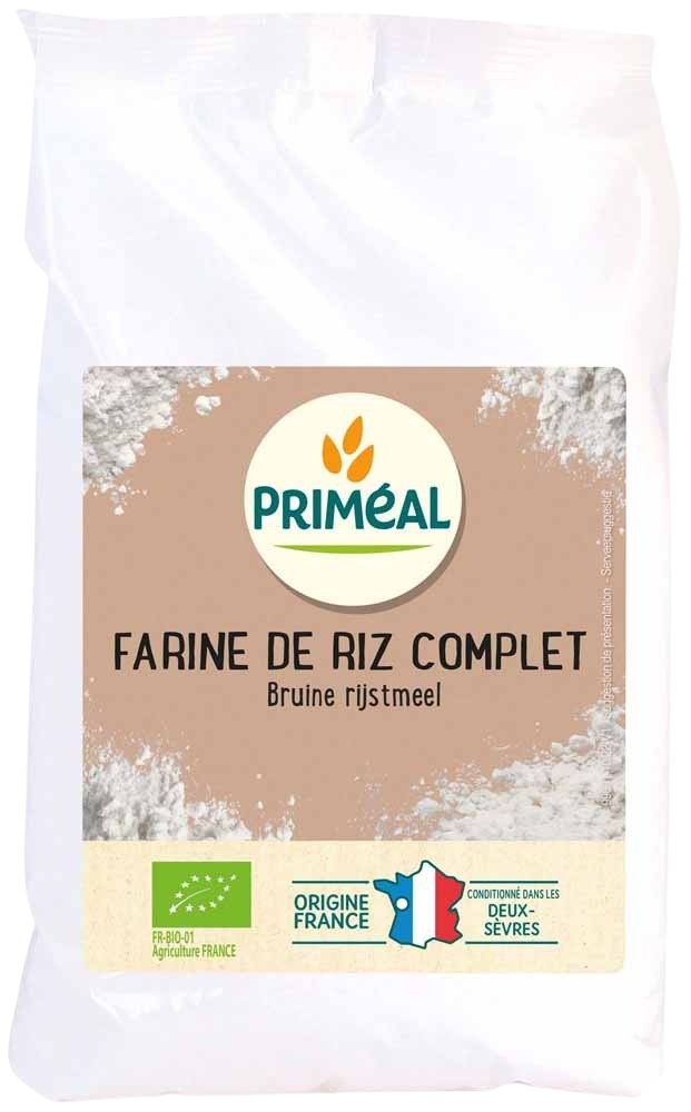 Farine de riz, Farines