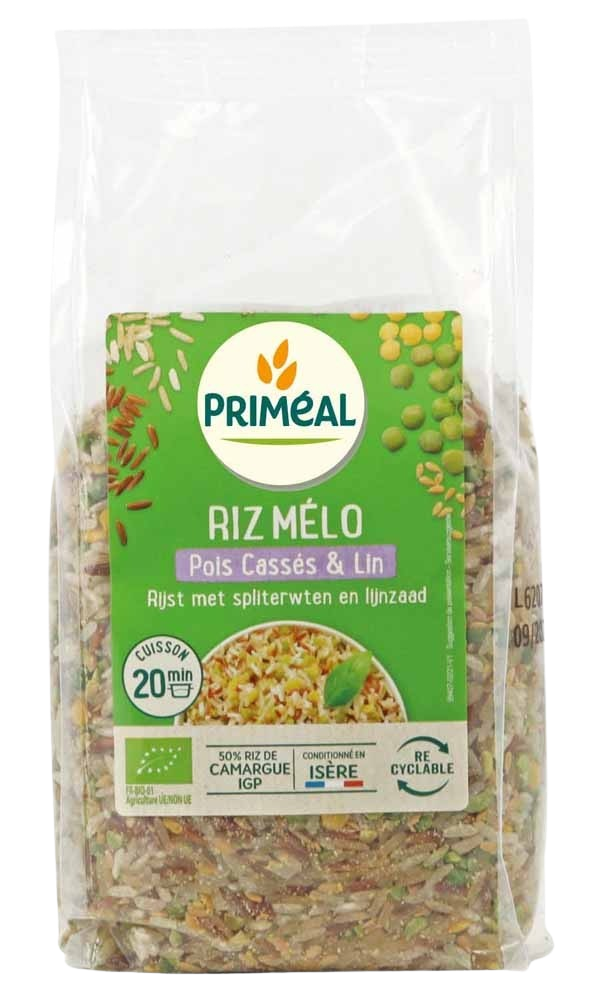 Riz Long Complet Bio de Camargue IGP - Priméal 500 g