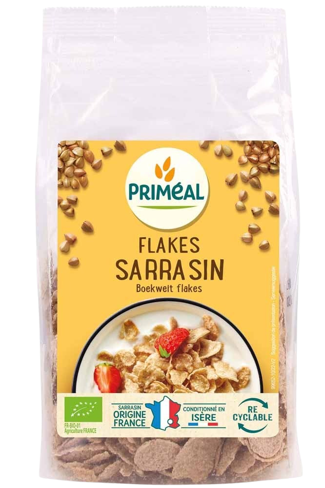 Céréales pétales de sarrasin sans sucres ajoutés Bio TERRES & CEREALES BIO